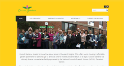 Desktop Screenshot of councilgardens.org